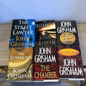 John Grisham Hardcover Book Collection